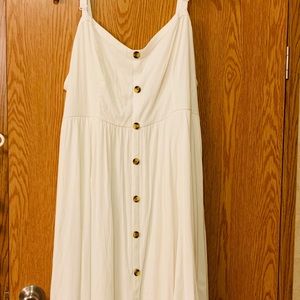 Torrid Ivory Hi-Low Dress
